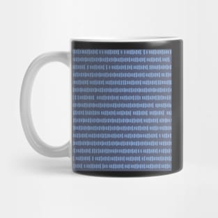 Blue Find the Code Game Mug